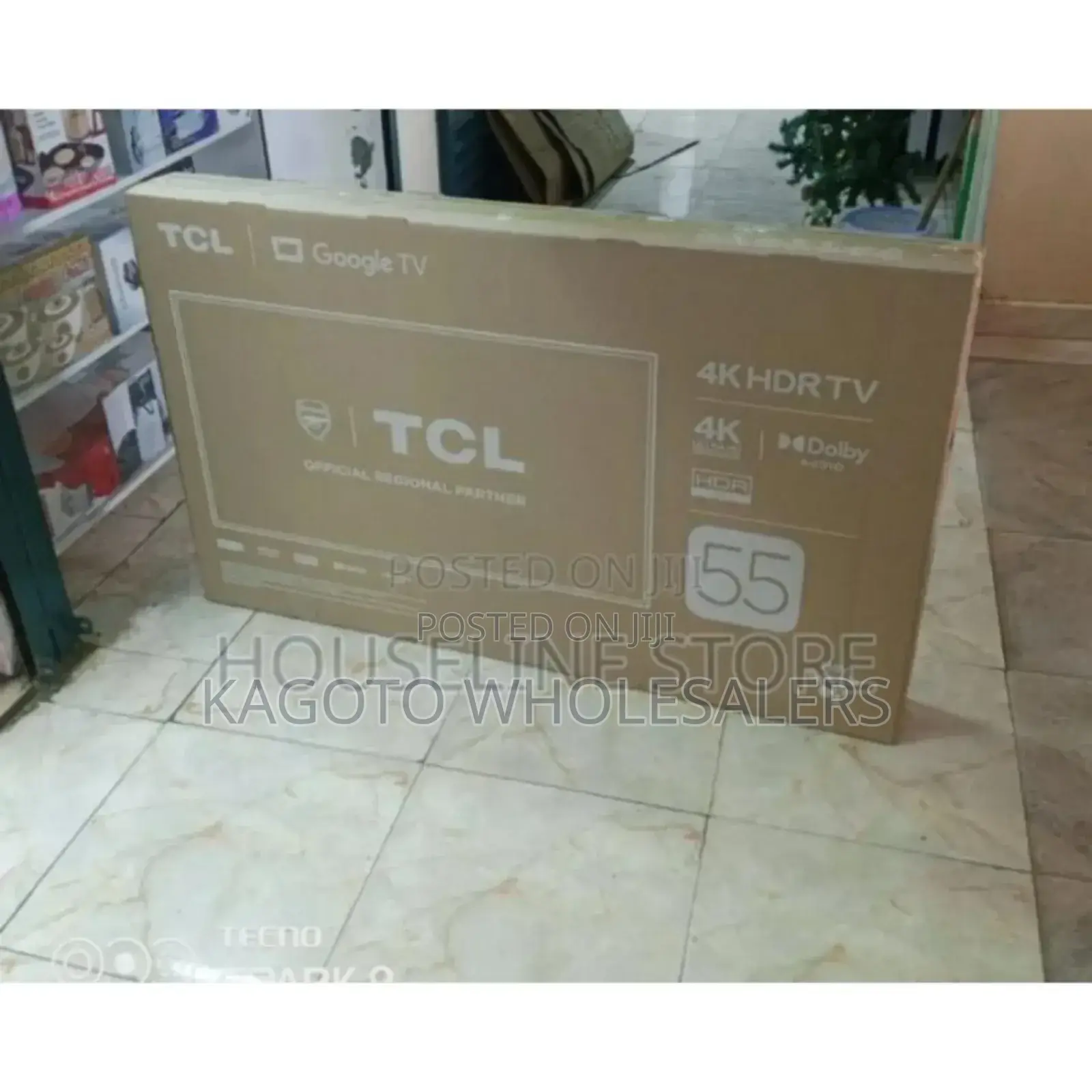 Pay on Delivery, TCL 55inched Smart Google Tv