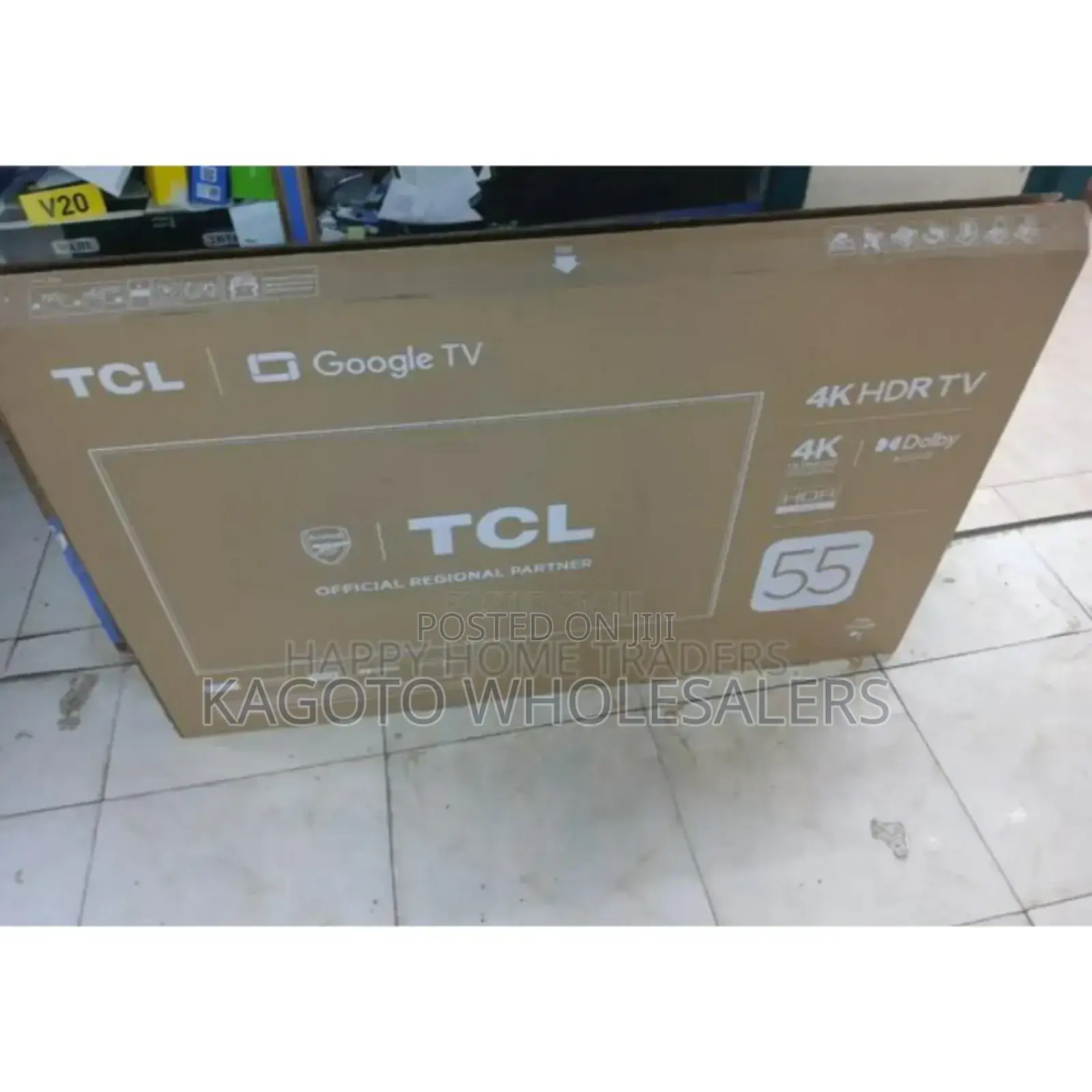 4khdr Tv. TCL Adroind Google 55inches Tv