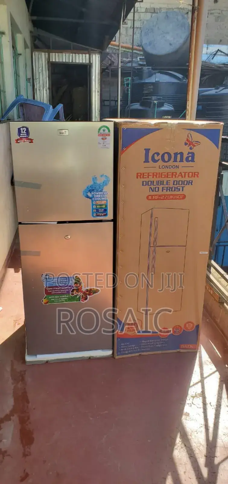 Icona 196 Litres Nofrost Double Door Refrigerator