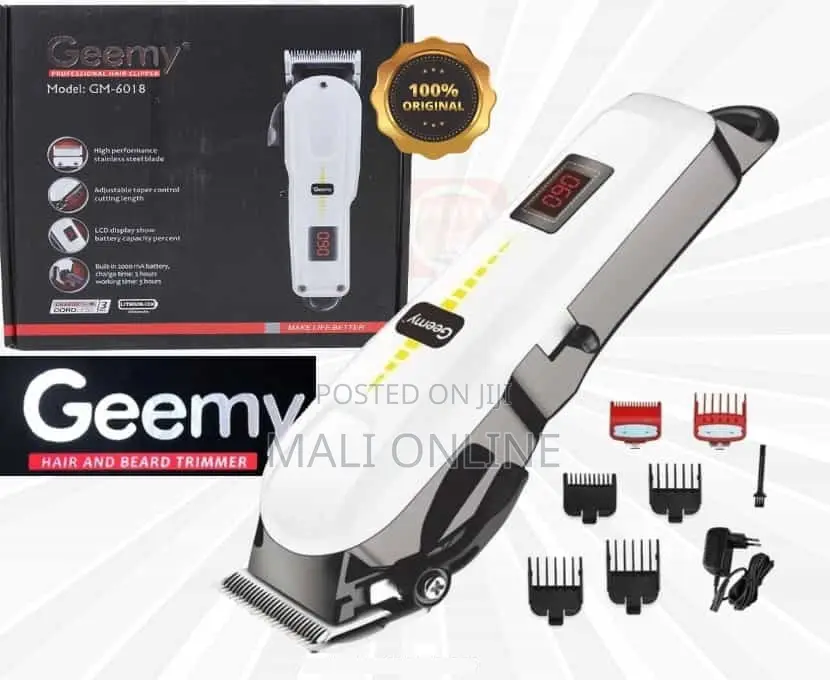 Geemy Gm-6018 Rechargeable Cordless Hair Clipper