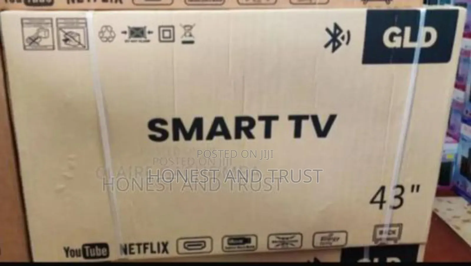 Gld 43inches Smart Tv With Bluetooth