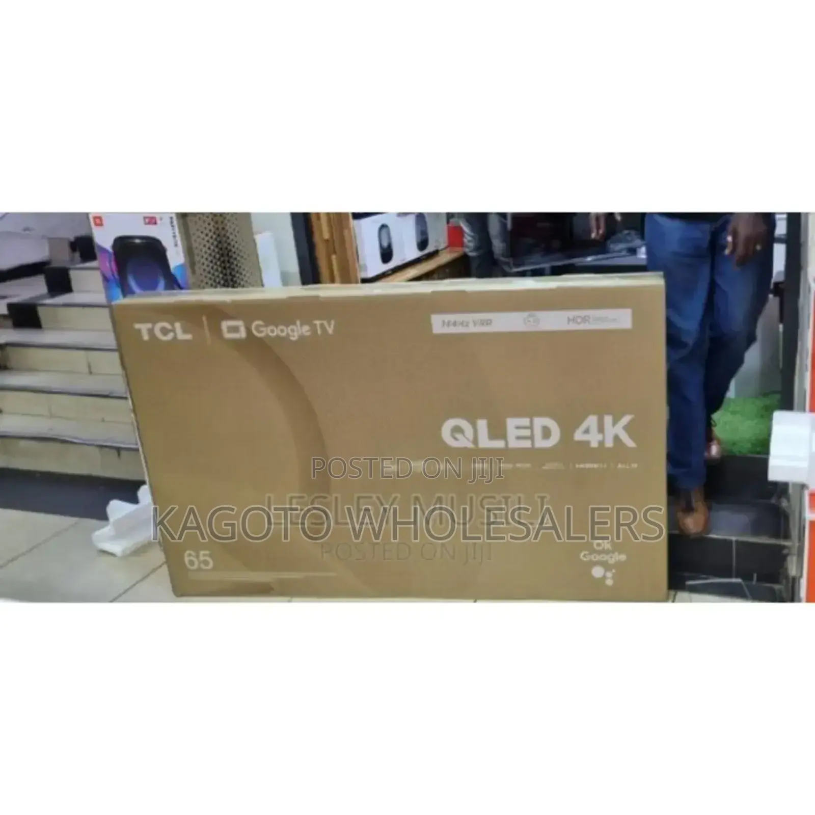 4khdrtv TCL 65inches Smart Google Tv