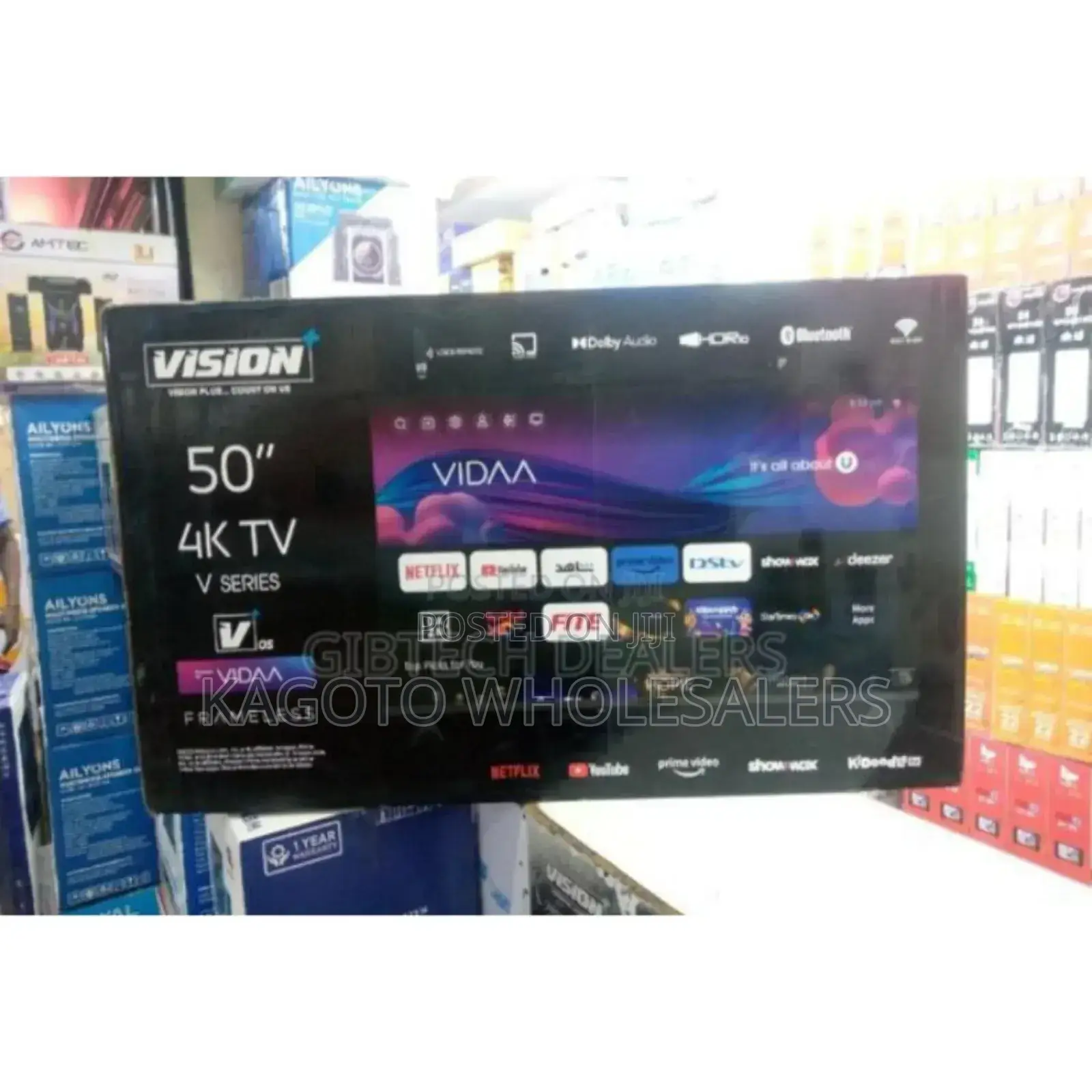 4khdrtv Vision Brand New 55inch Smart Tv