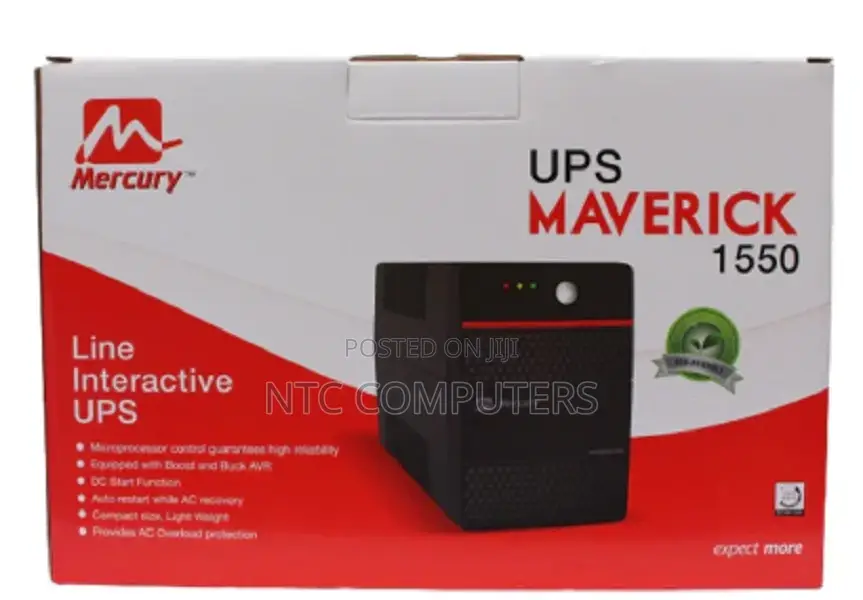 Mercury Maverick 1550 Ups Offline 1550va/930w 4x