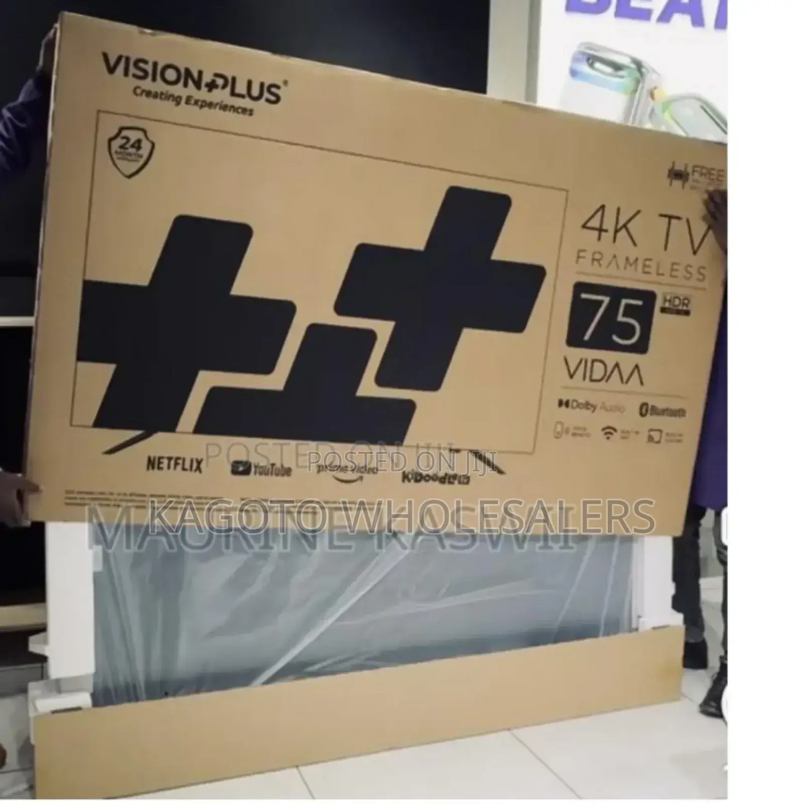  Clarity 75inches Tv. Vision