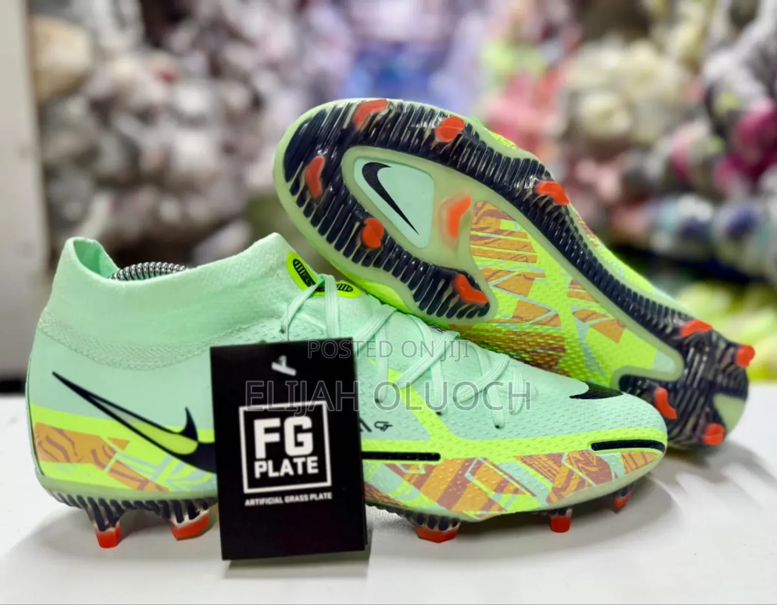 Quality Green Nike Phantom Gt Football Boots