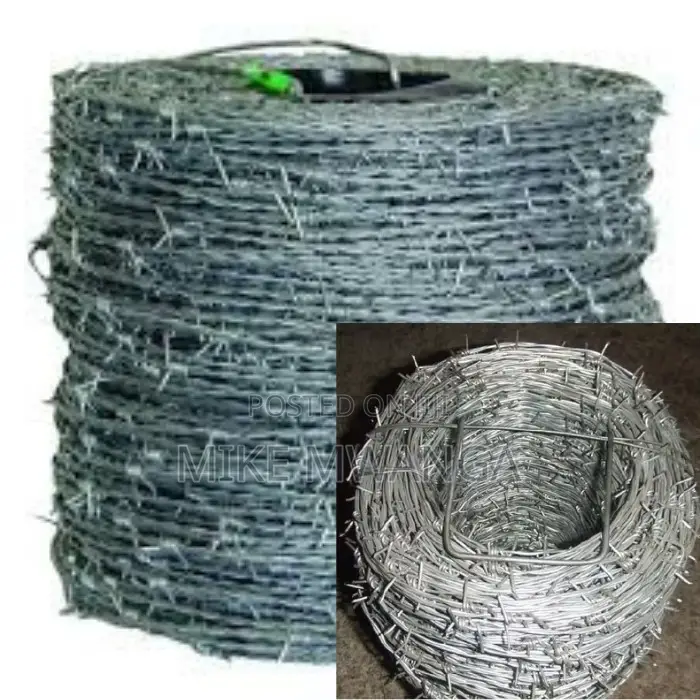 High-Tensile Galvanized Steel Barbed Wire 16g (Approx. 610m)