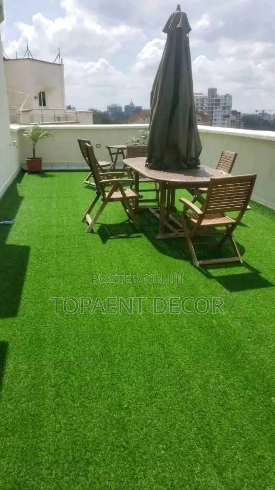Rooftop Gazebo Artificial Grass Carpet