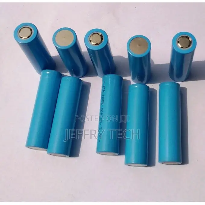 10 Pieces - Flat-Head Lithium Battery 3.7v