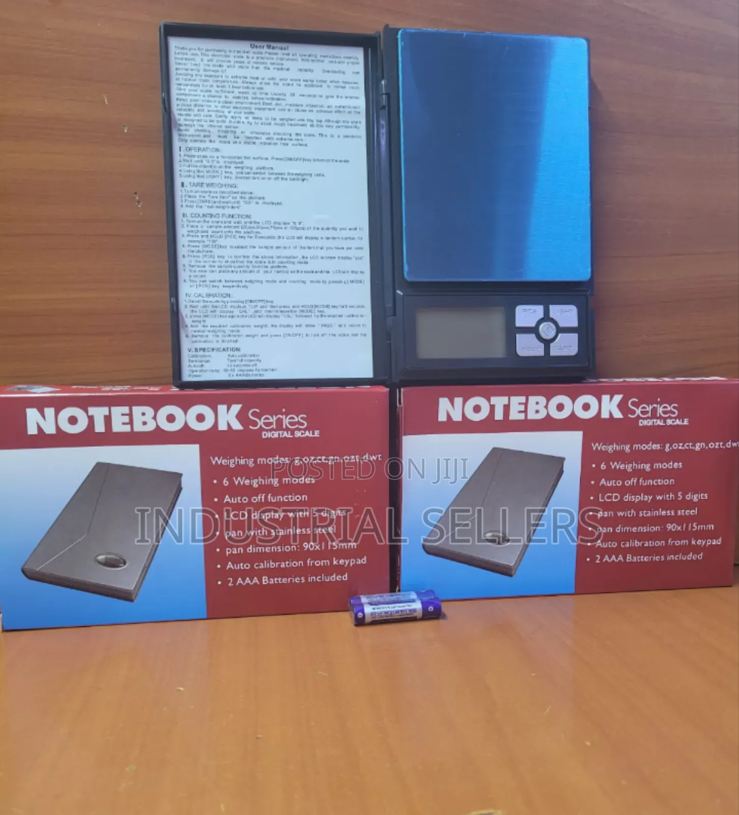Affordable Notebook Pocket Scale