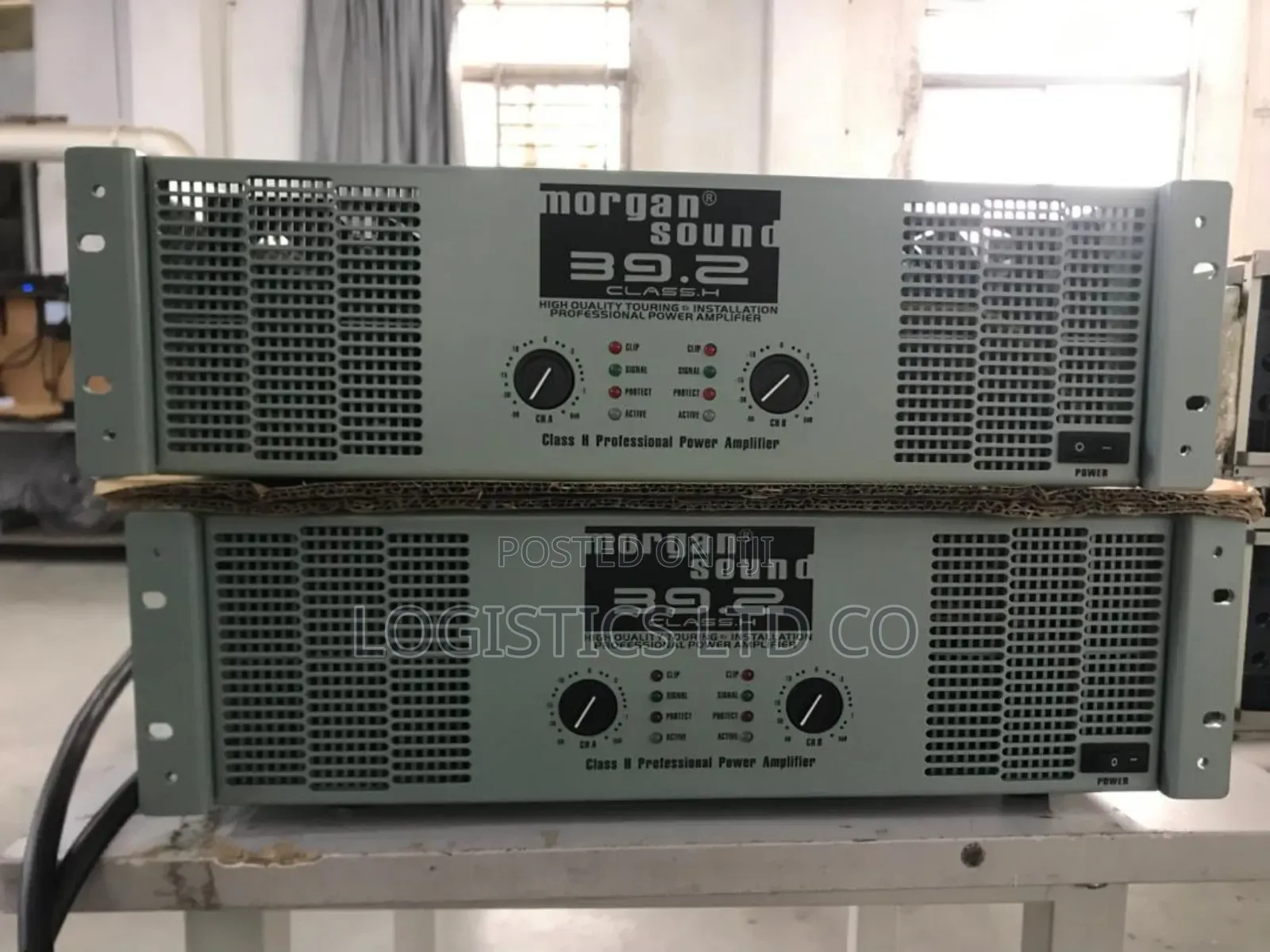 Morgan Sound 39.2–7400w Class H Professional Audio Amplifier