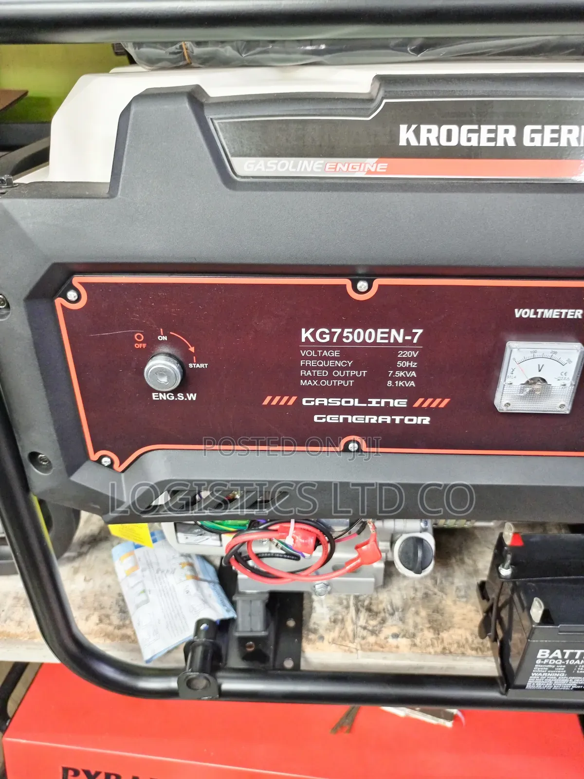 Kroger Germany Kg7500en7 8.1kva Gasoline Generator