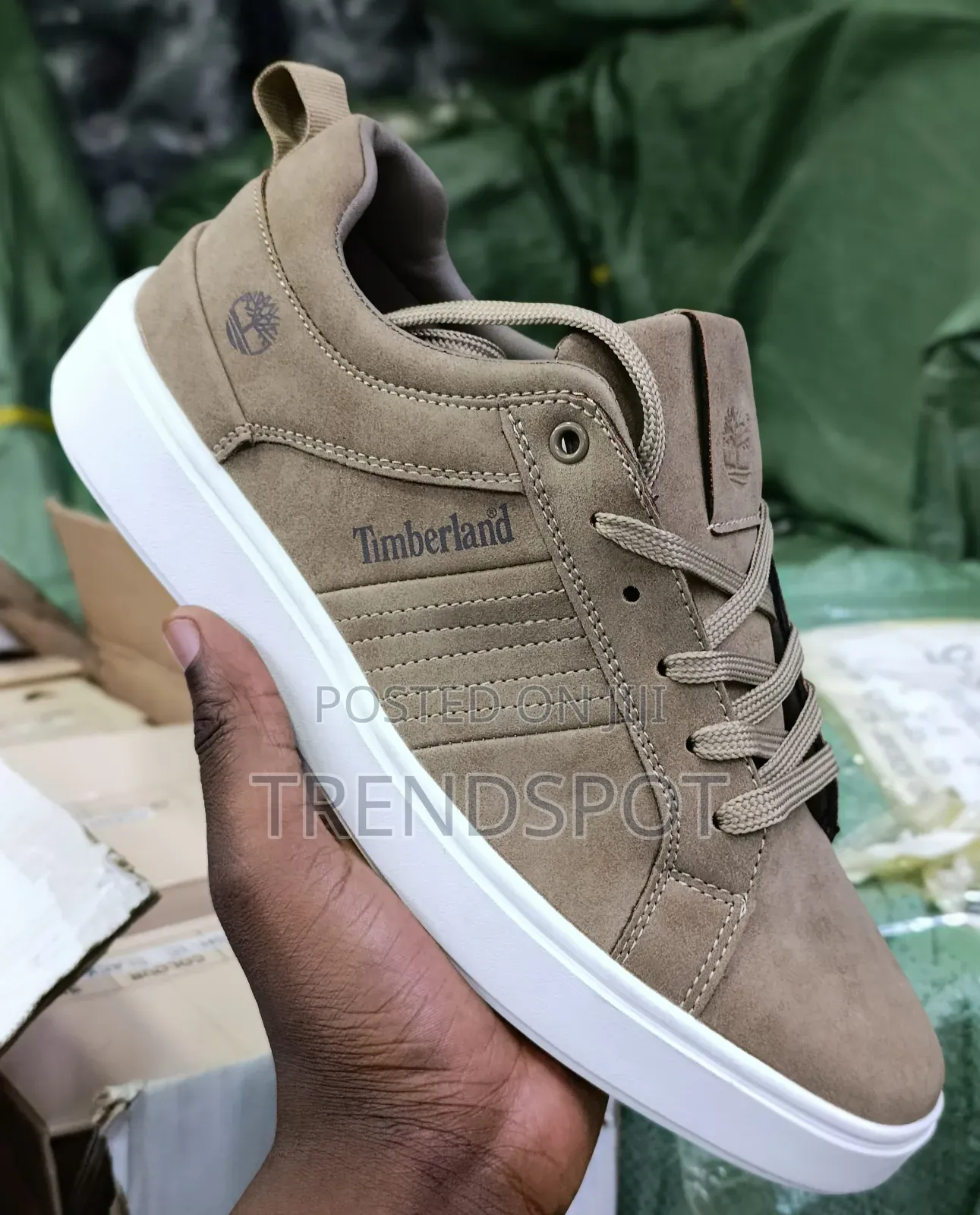 Timberland Casuals Brown Sole White