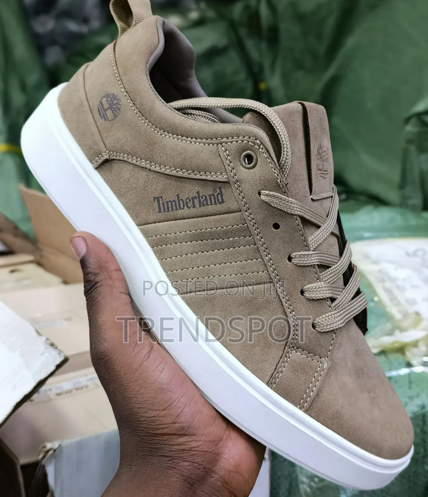 Timberland Casuals Brown Sole White
