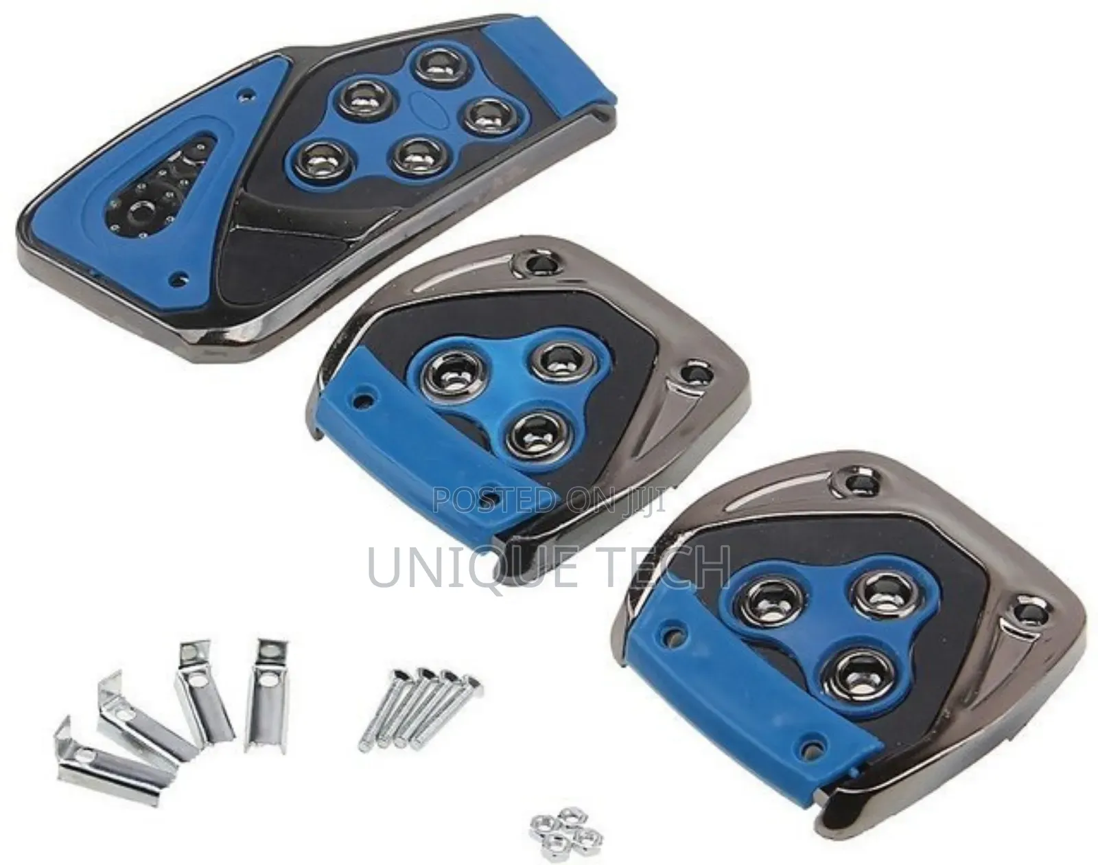 Auto/Manual Pedal Covers / 3pc Safety Grip Set
