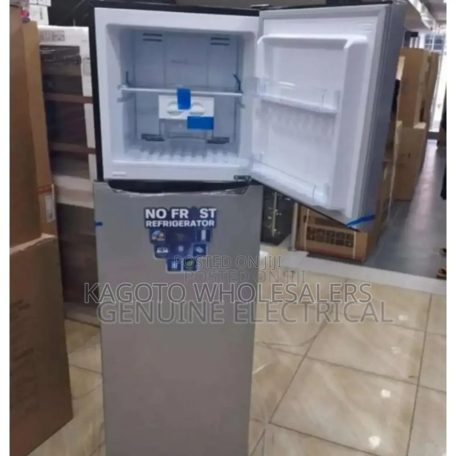 Brand New 255litres Mika Double Door Fridge