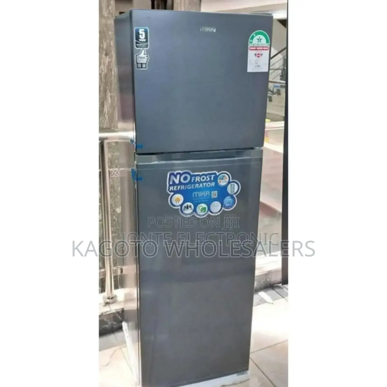 Big Fridge, Commercial 255litres Mika Double Door Fridge