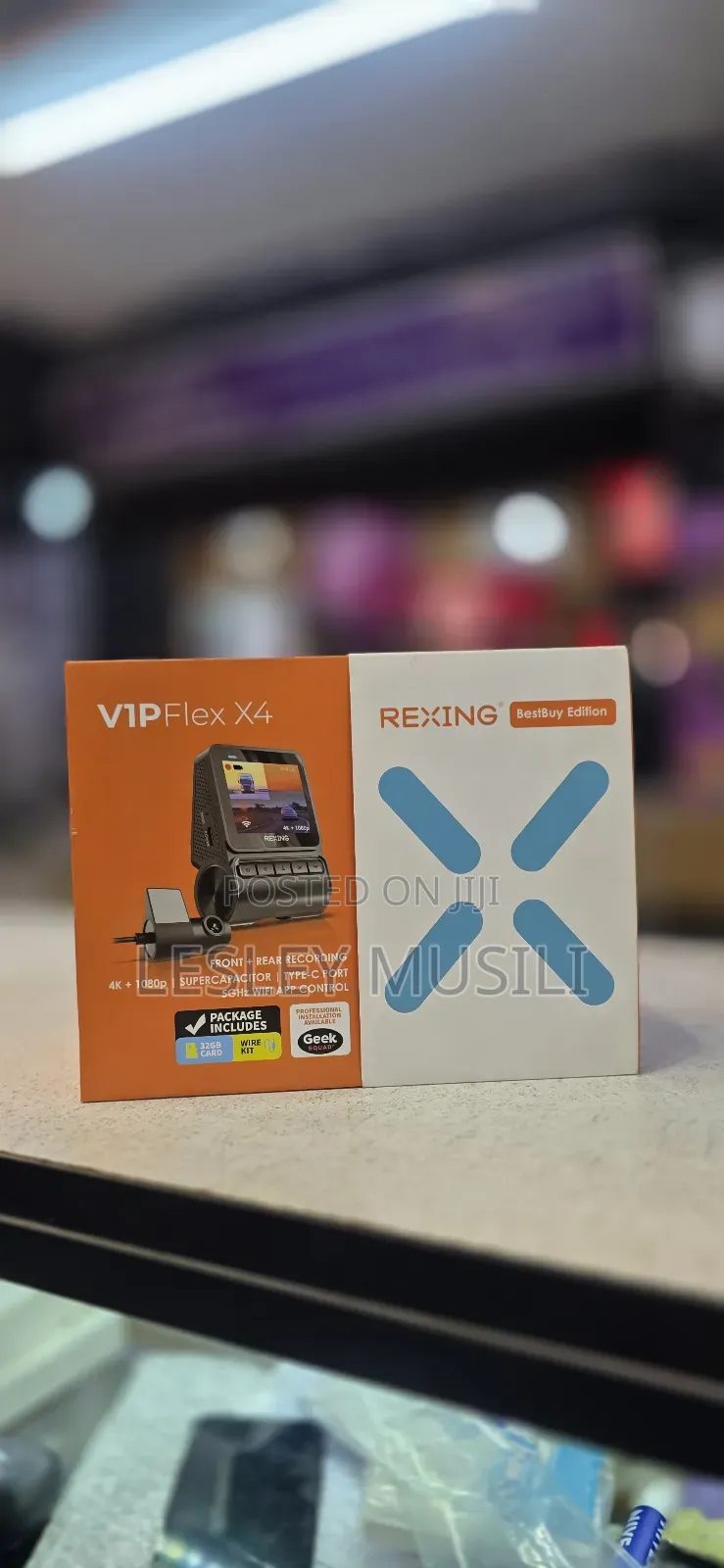 Rexing V1p Flex X4 Wifi Dual Dashcam