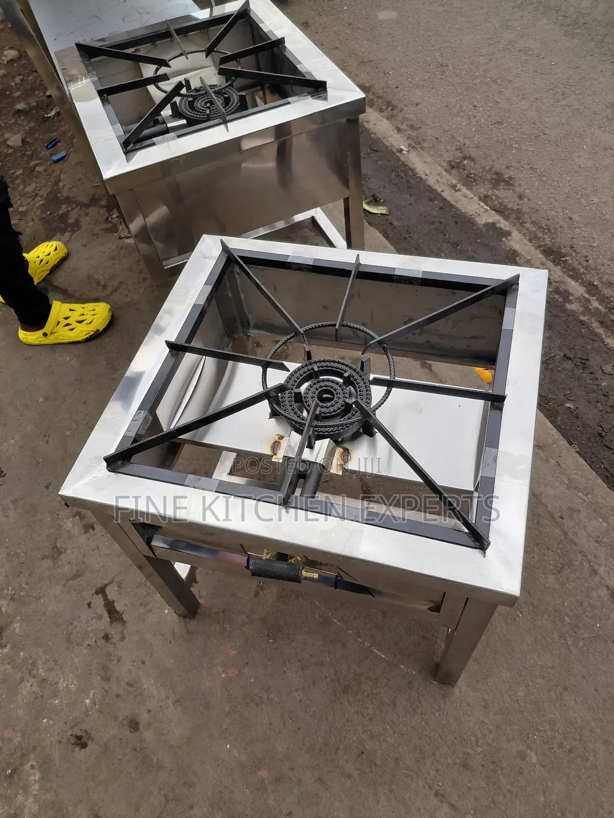 Stainless Steel Single Burner