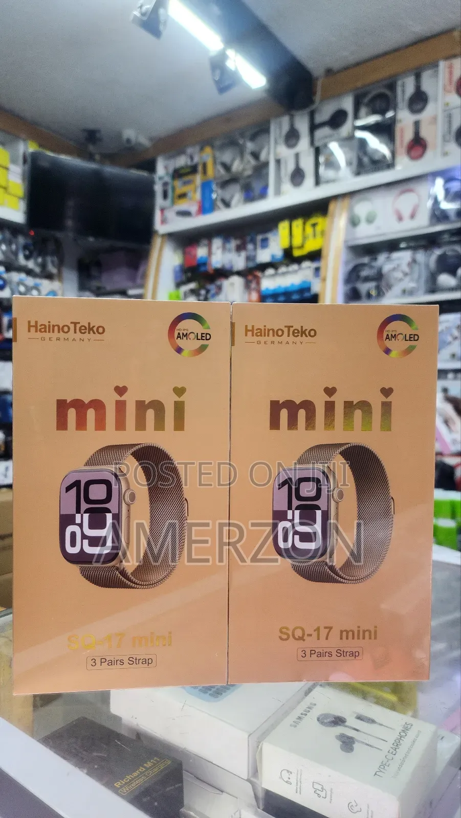 Hainoteko Sq17 Smart Watch With Amoled Display