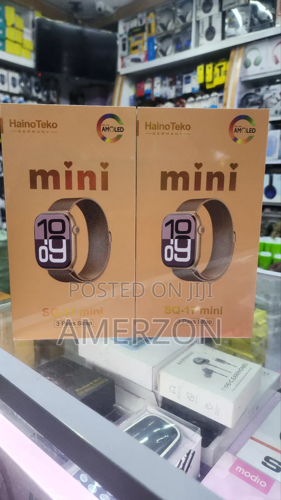 Hainoteko Sq17 Smart Watch With Amoled Display