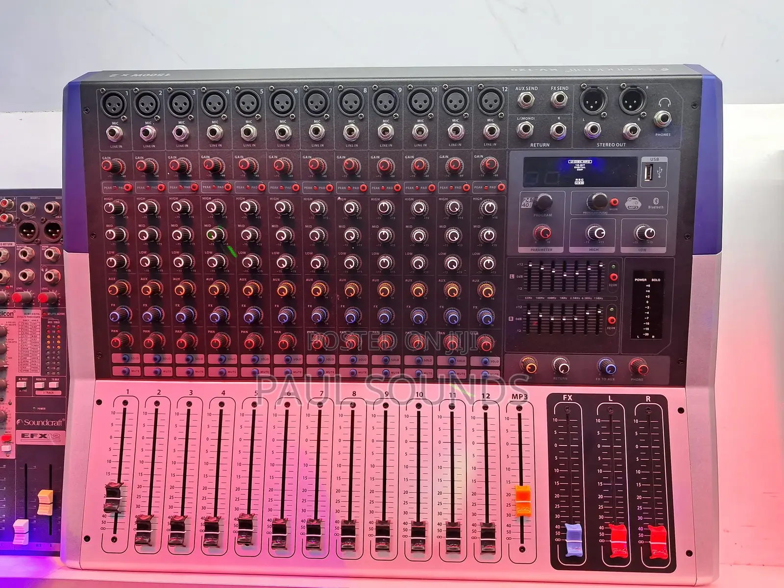 Professional Audio Mixing Console Kv