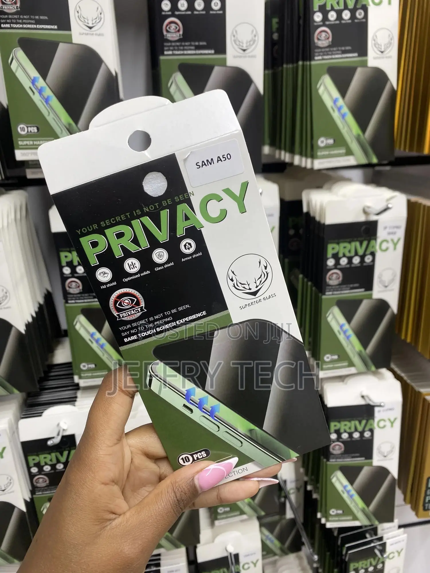Fonus Privacy Screen Protector for Samsang Galaxy A50