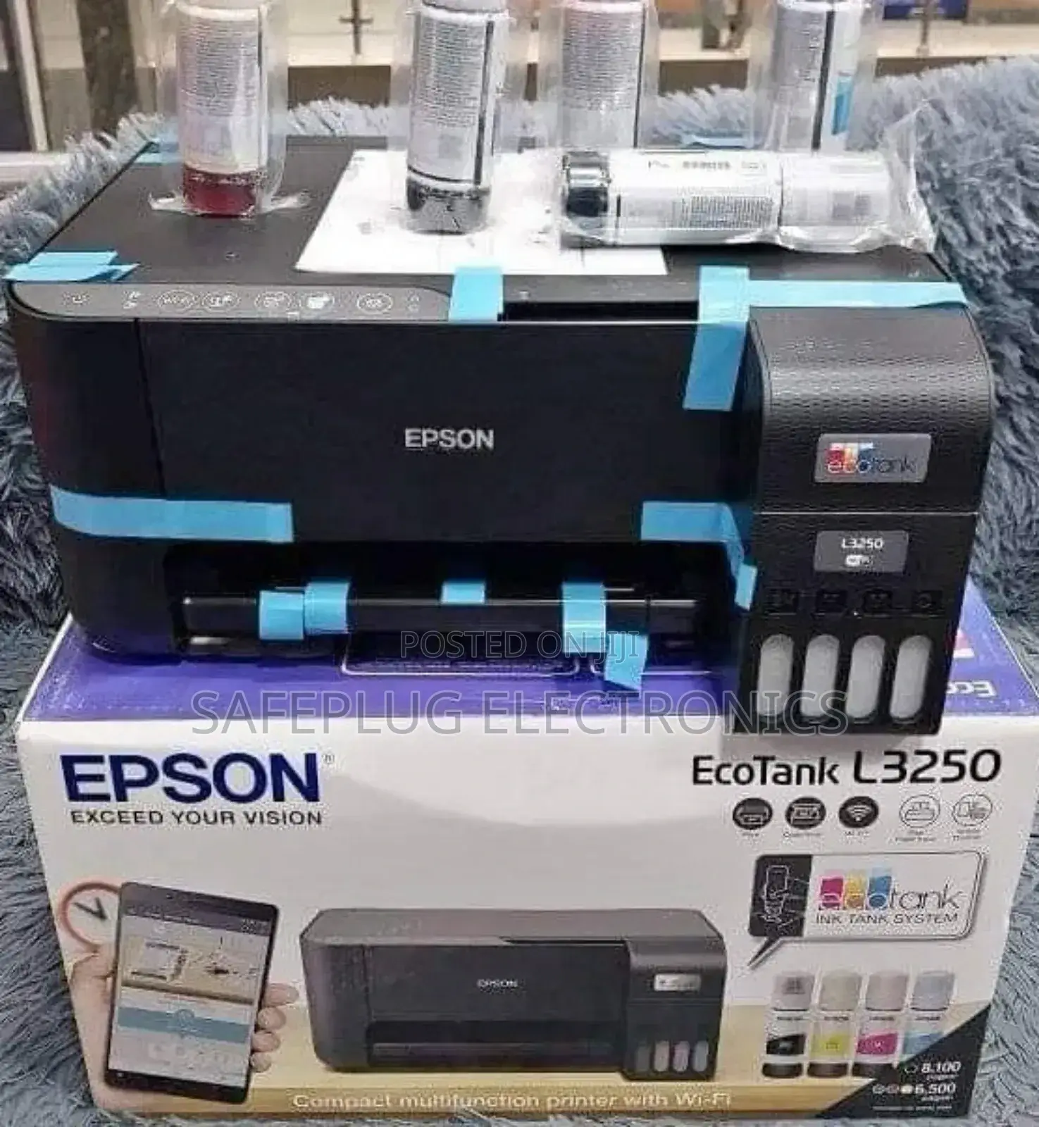 Multifunctional Epson L3250 Printer, With Inks