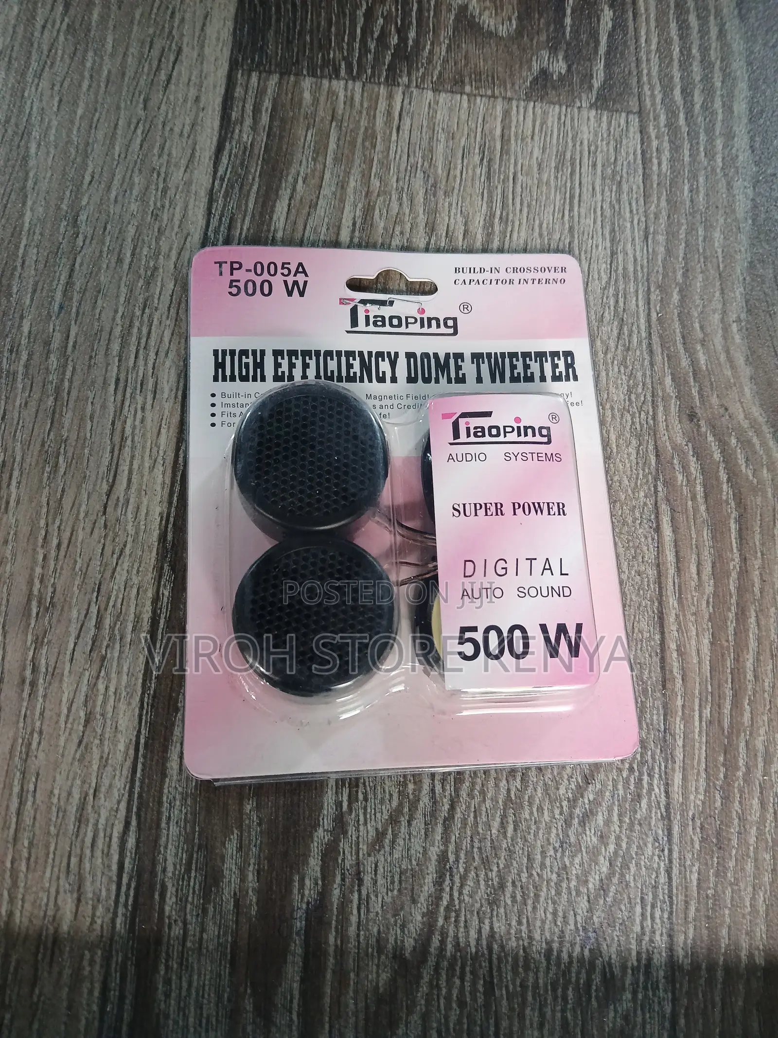 High Efficirncy 500w Dome Tweeter