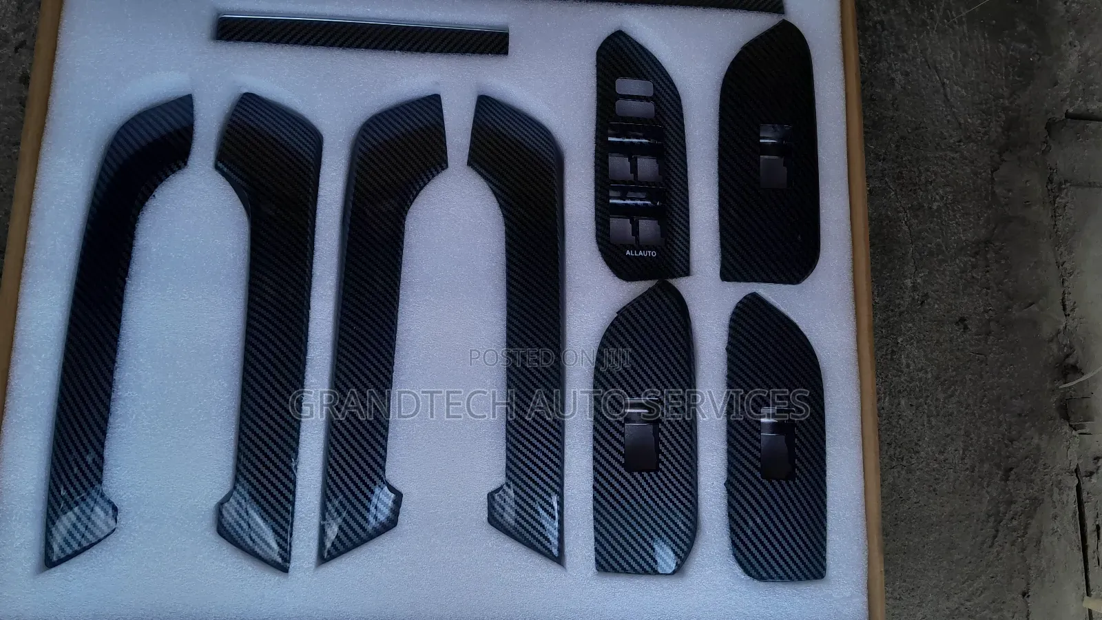 Lc Prado J150/165 /160 Carbon Fibre Interior Covers Trim