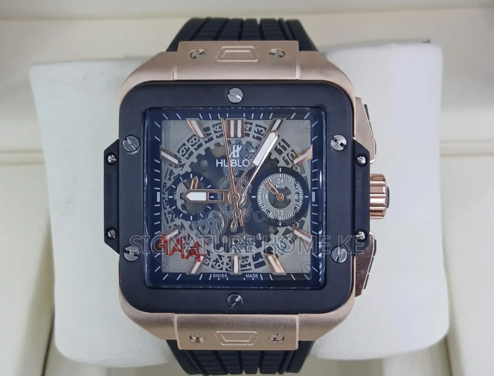 Hublot Rubber Strap Watch
