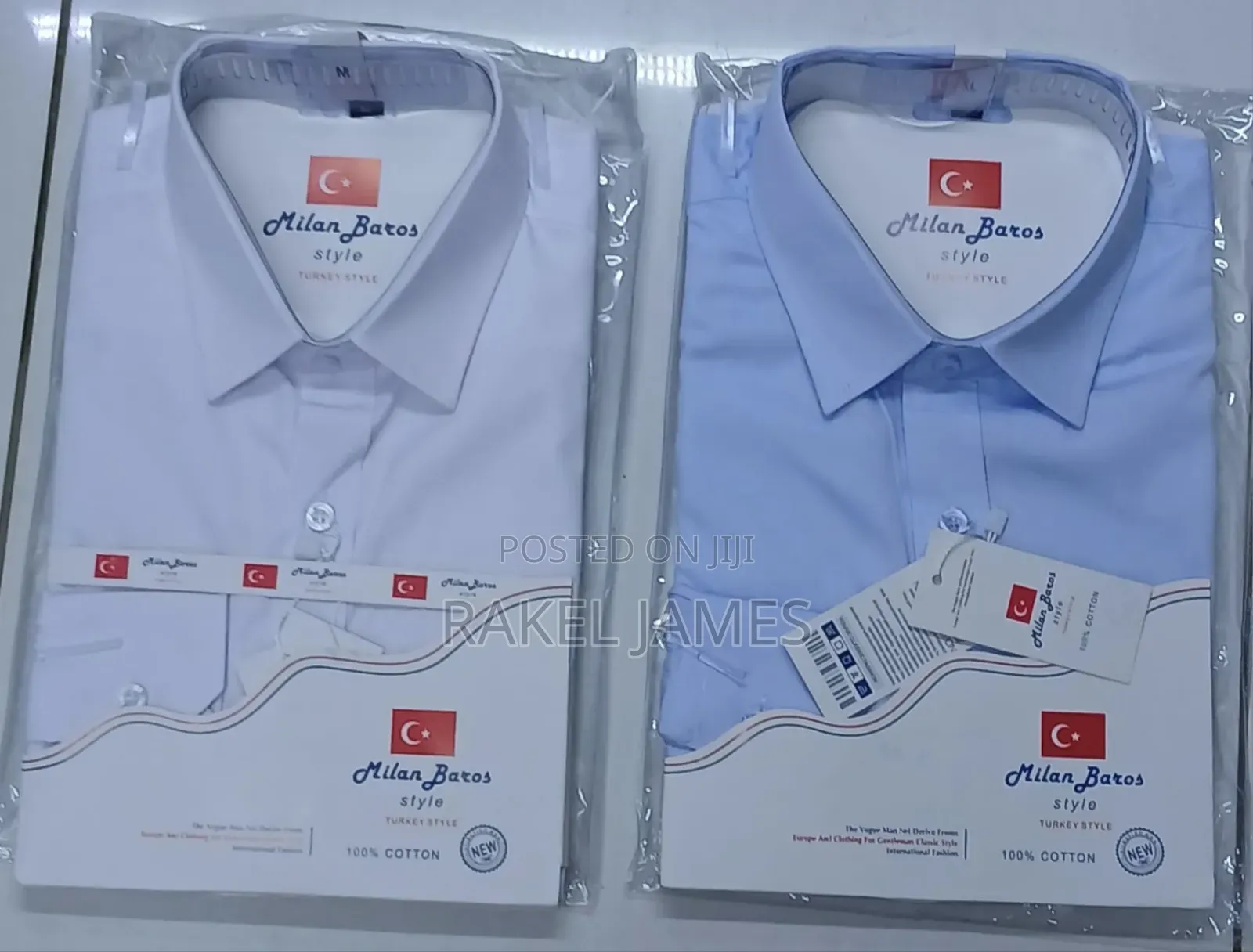White and Skyblue Official Shirts