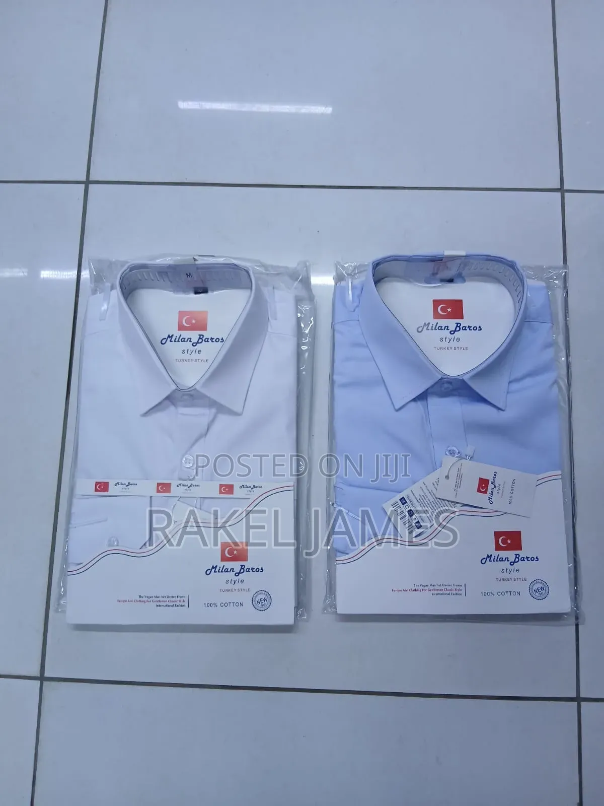 White and Skyblue Official Shirts