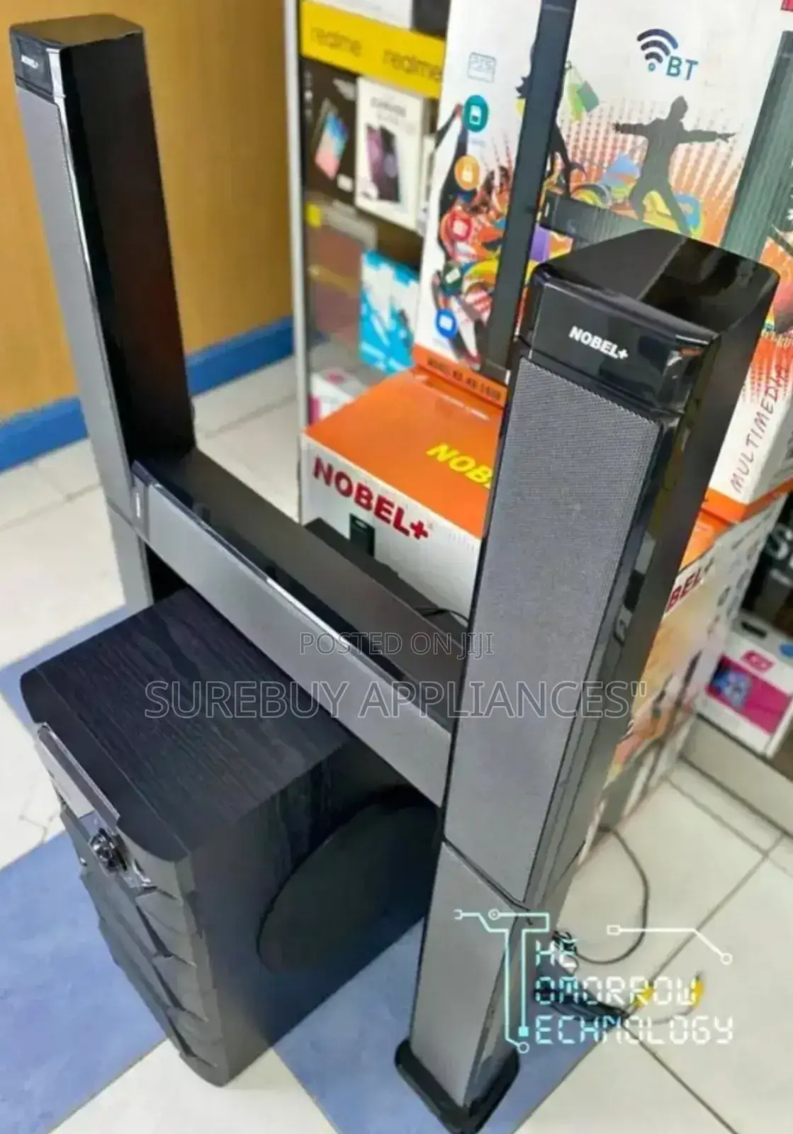 Nobel+ Nb-2040 5.1ch Multimedia Home Theater System