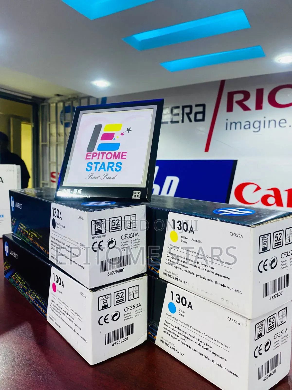 Hp 130a(Cf353a) Original Color Laserjet Toner Cartridge