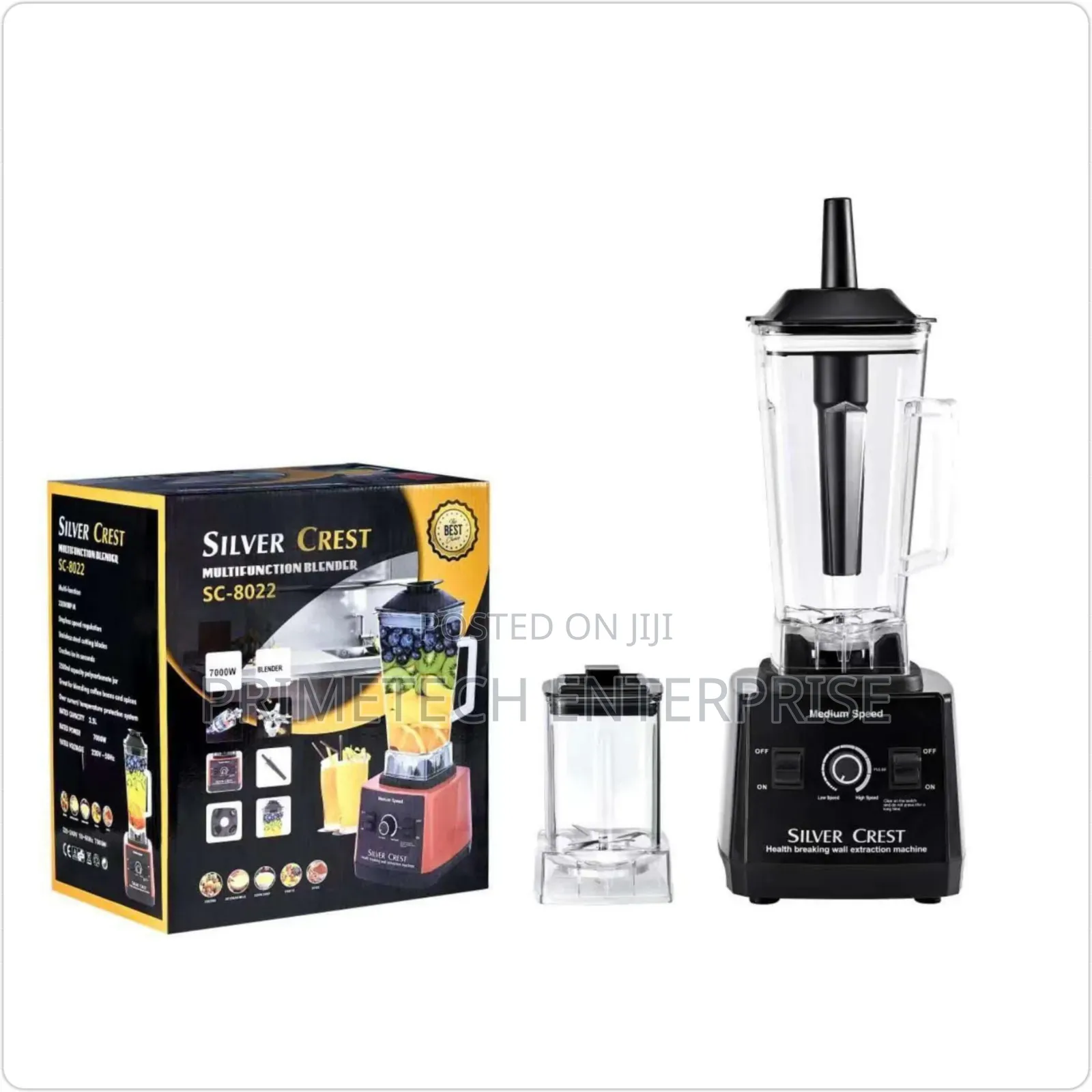 7000 Watts Silver Crest Commercial Blender