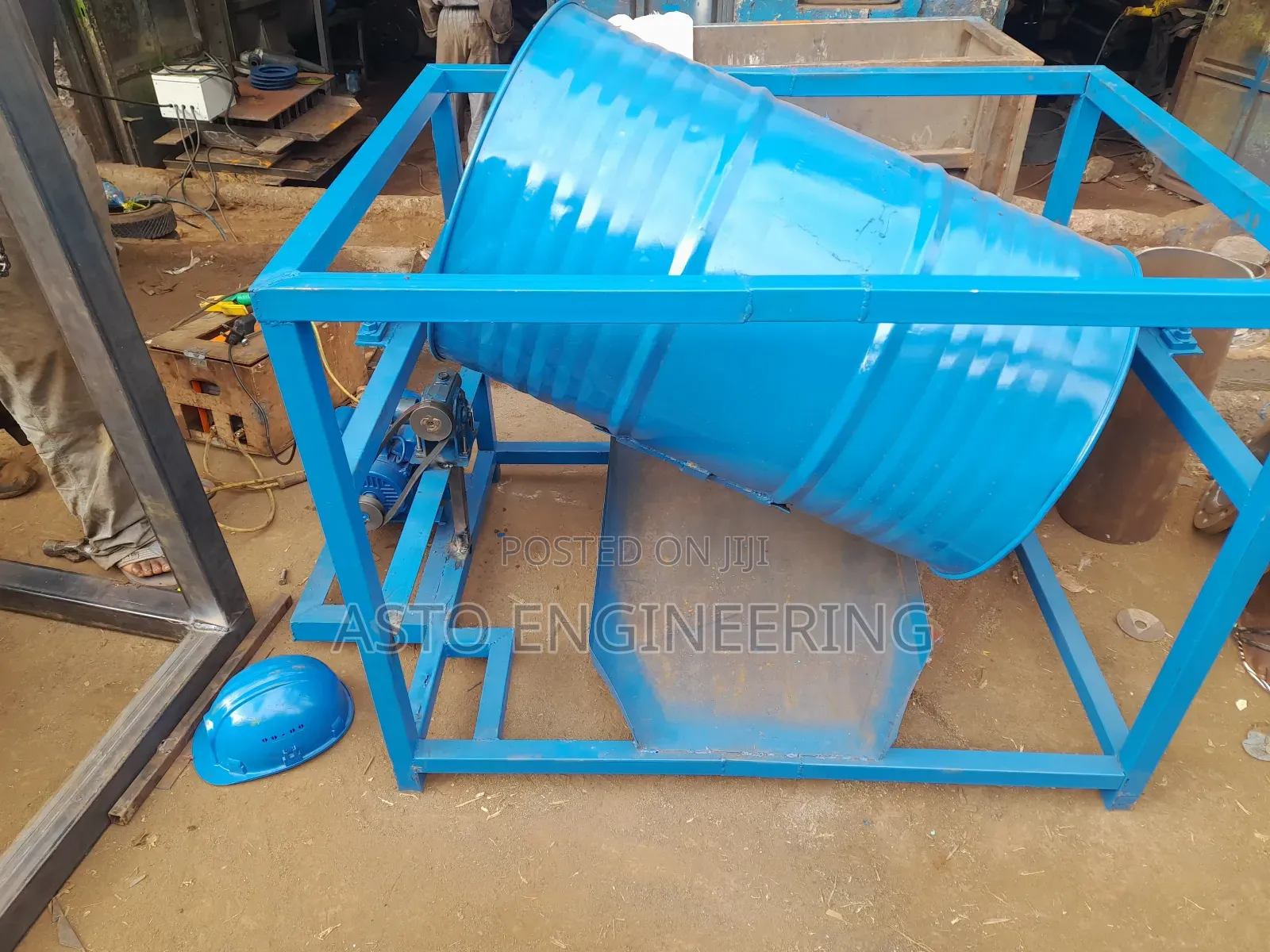 Drum Feed Mixer Unit -200kgs Machine