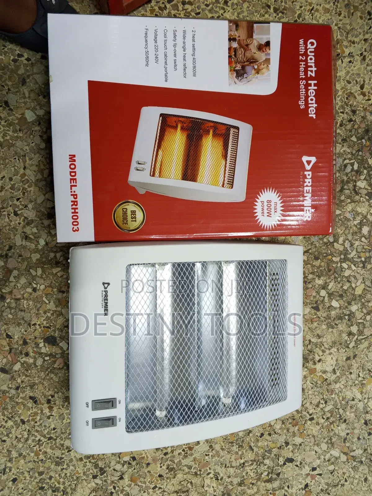 Room Heater Quartz Premier