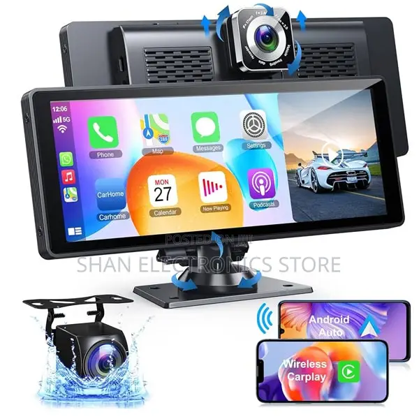 10.26" Wireless Carplay Android Auto Dash Cam Adas DVR