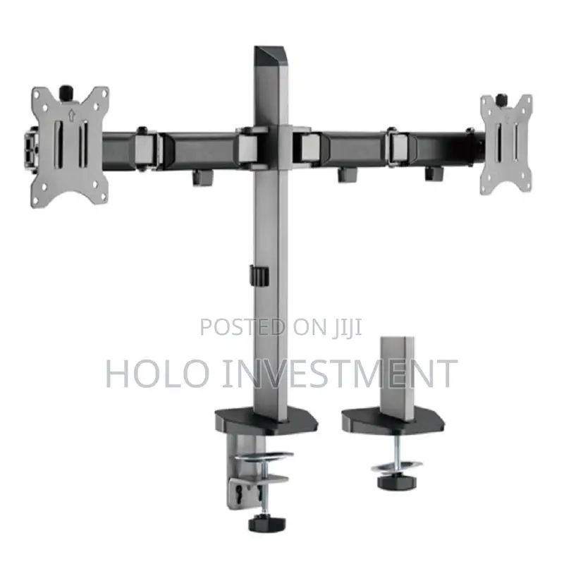 Deluxe Dual-Monitor Articulating Monitor Arms