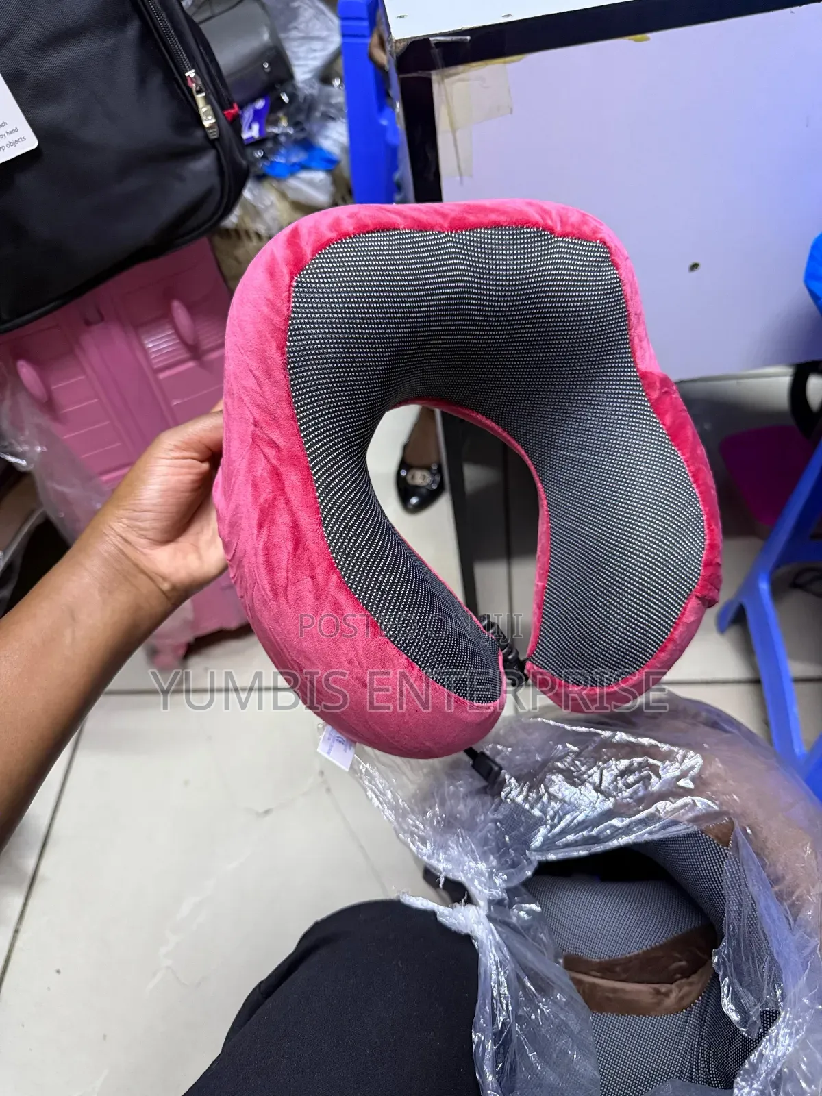 Red/Grey Travel Neck Pillows for KSH 1000
