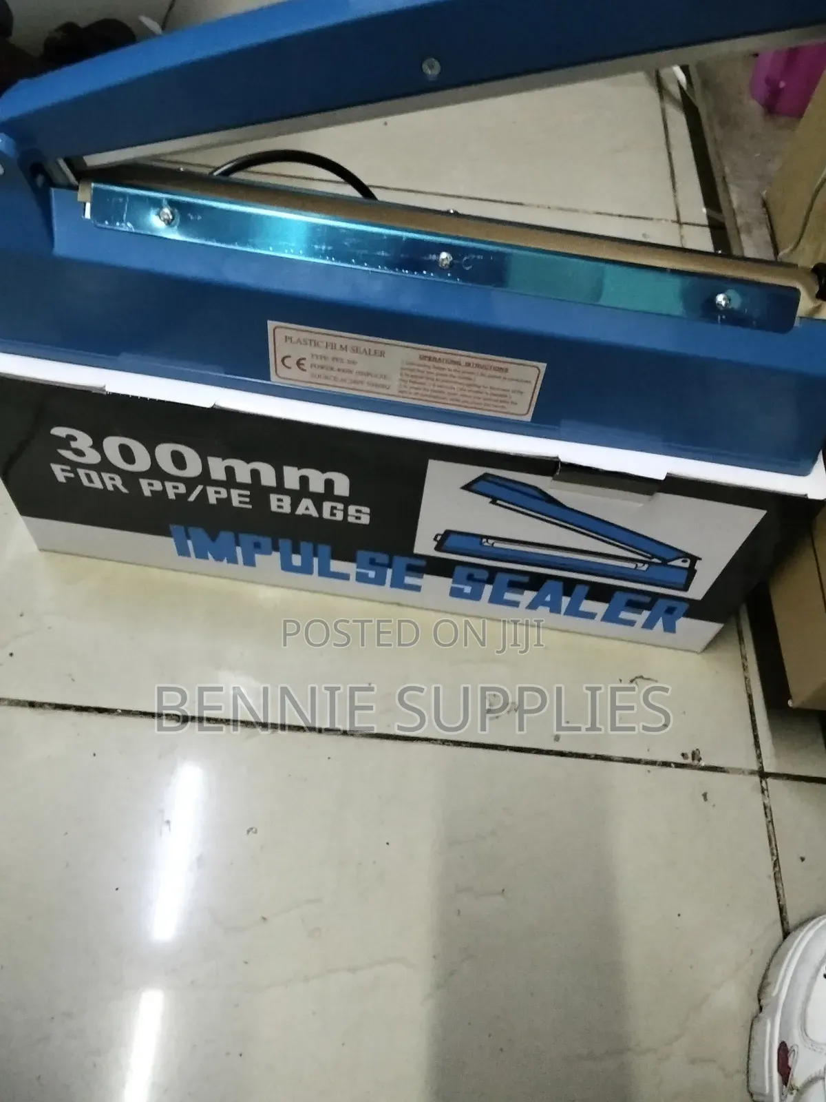 Commercial Plastic Sealing Machine/ Impluse Sealer 300mm