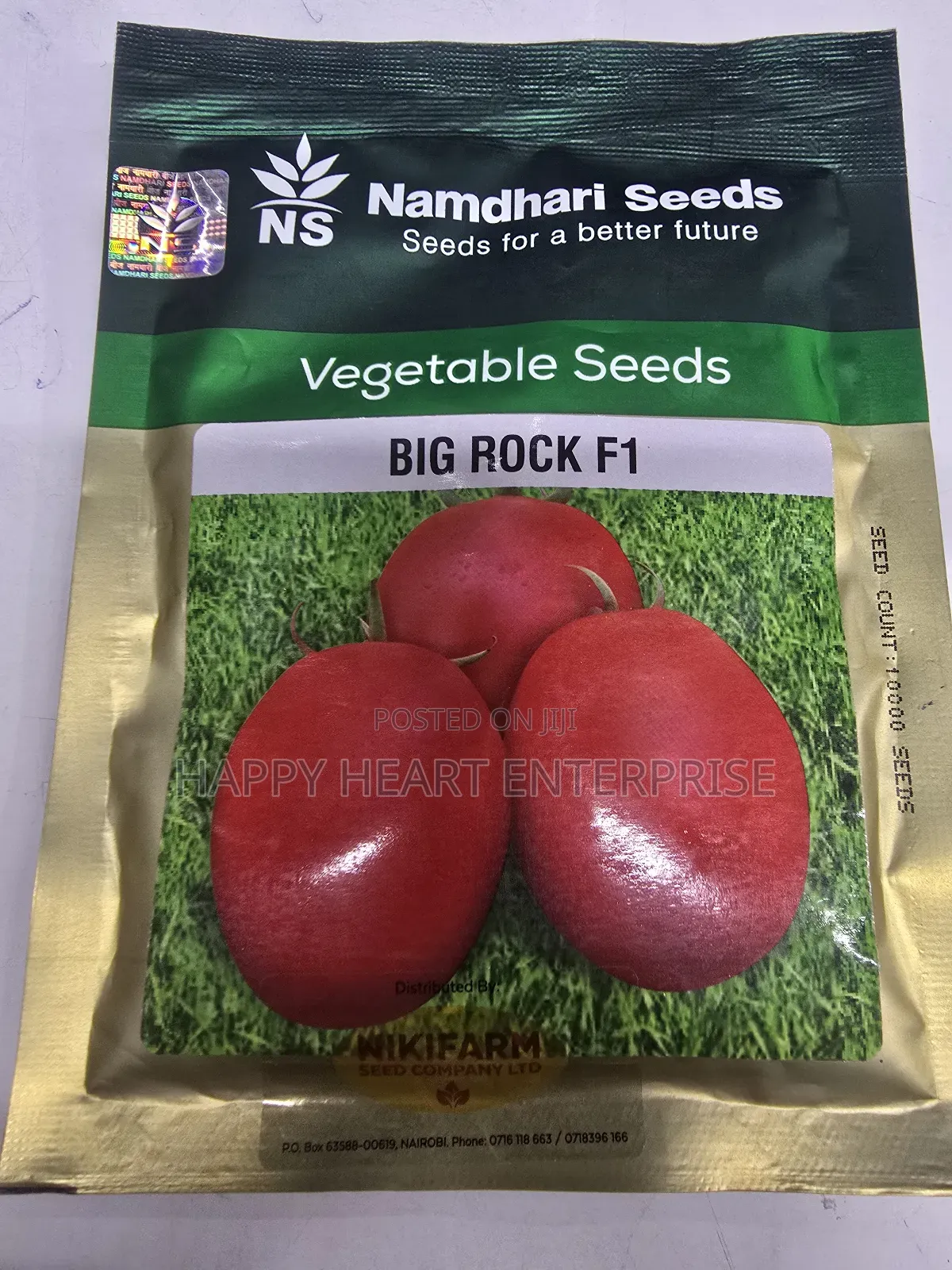 Big Rock F1 10,000 Tomato Seeds