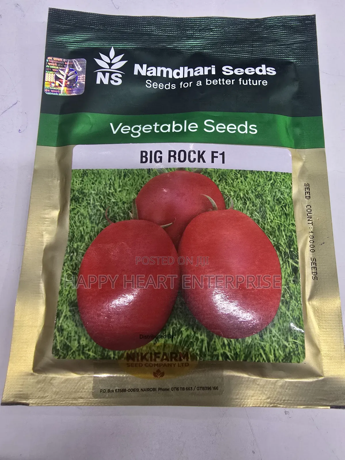 Big Rock F1 10,000 Tomato Seeds