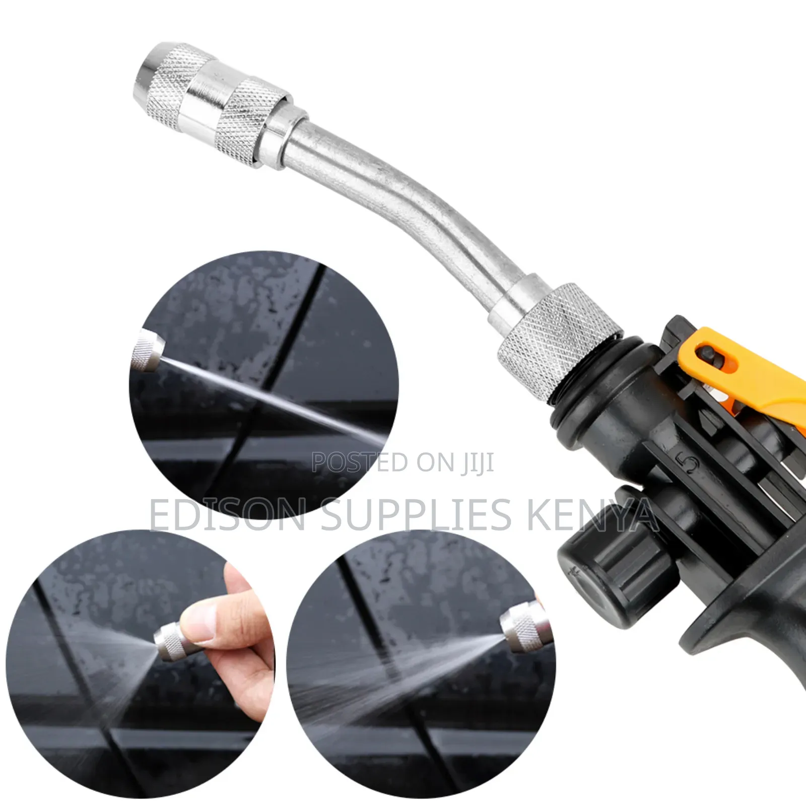 High Pressure Water Spray Gun Pressurized Car Wash Gardening Gun