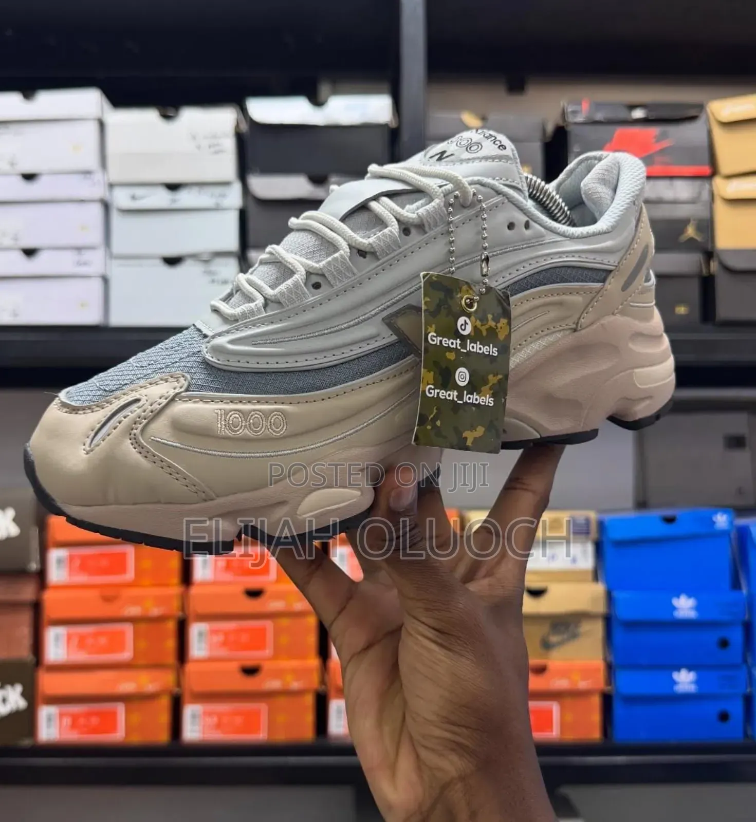 New Balance 1000 Grey Cream Original
