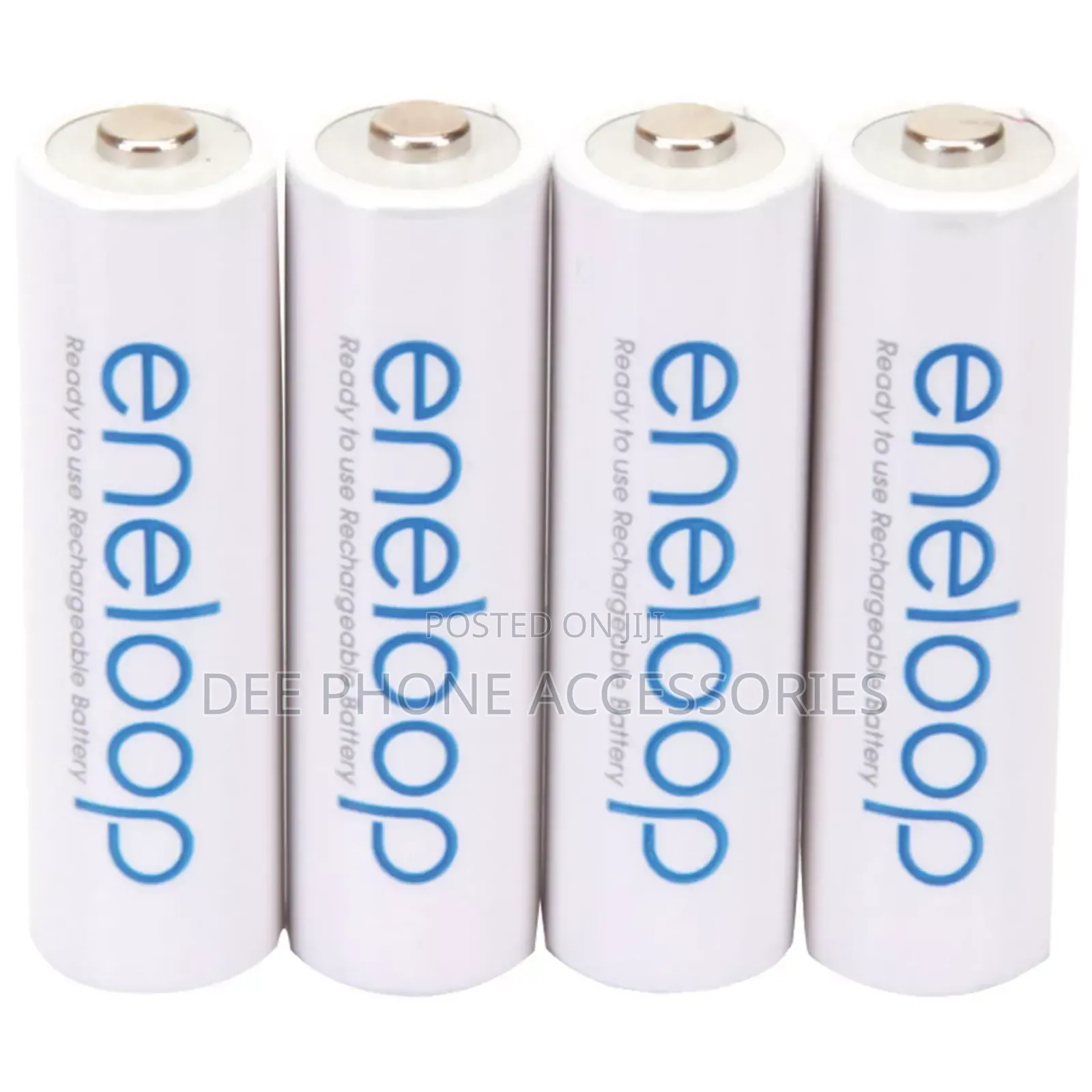 Eneloop 4aa White Rechargeable Batteries