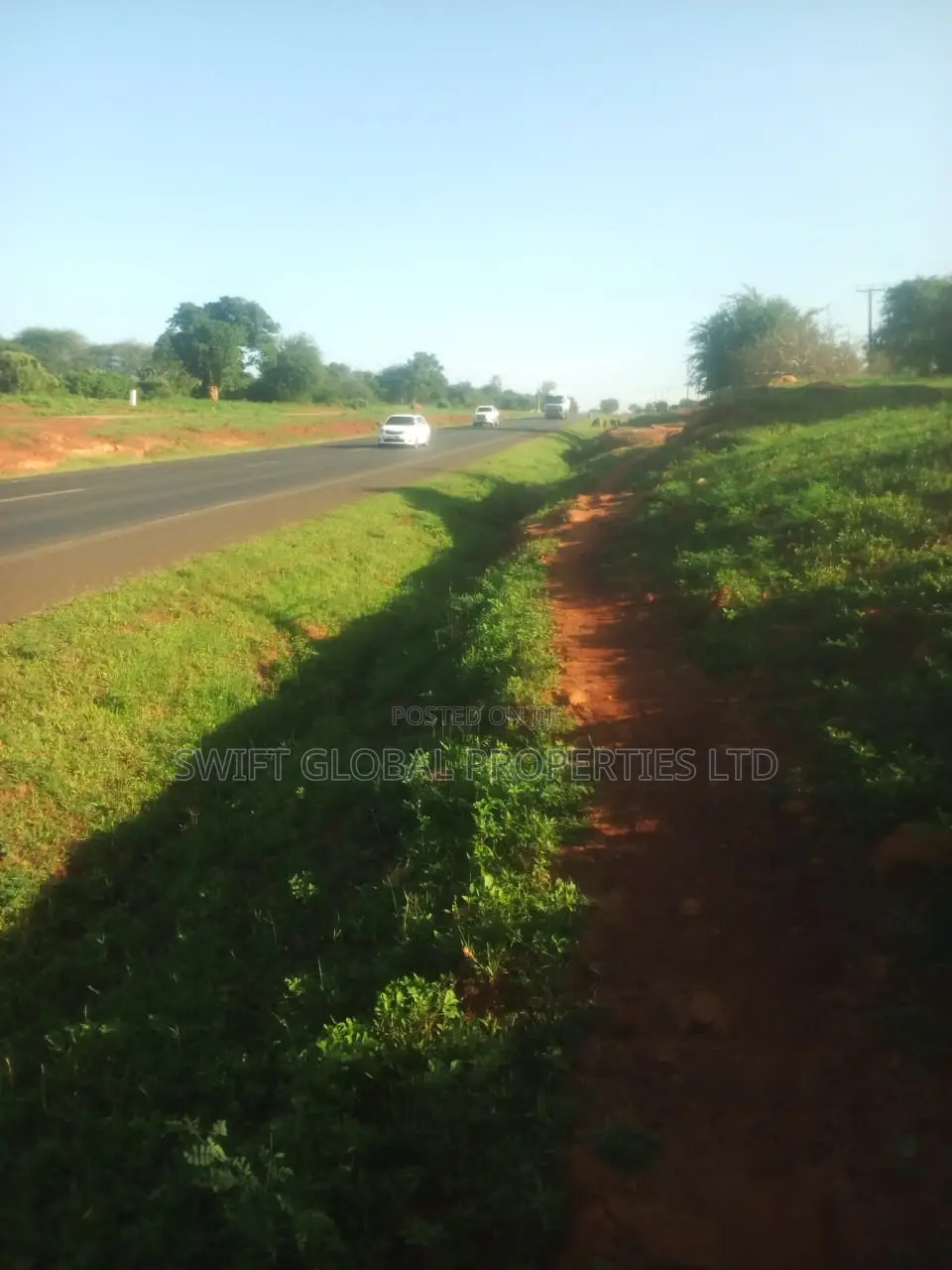 3 Acres Touching Mombasa Road in Makindu Town Is for Sale