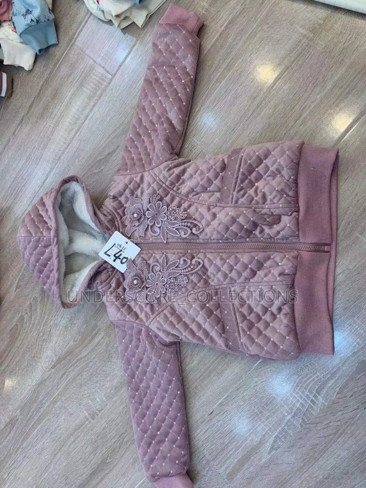 Girls Winter Hoodies With Inner Fleece