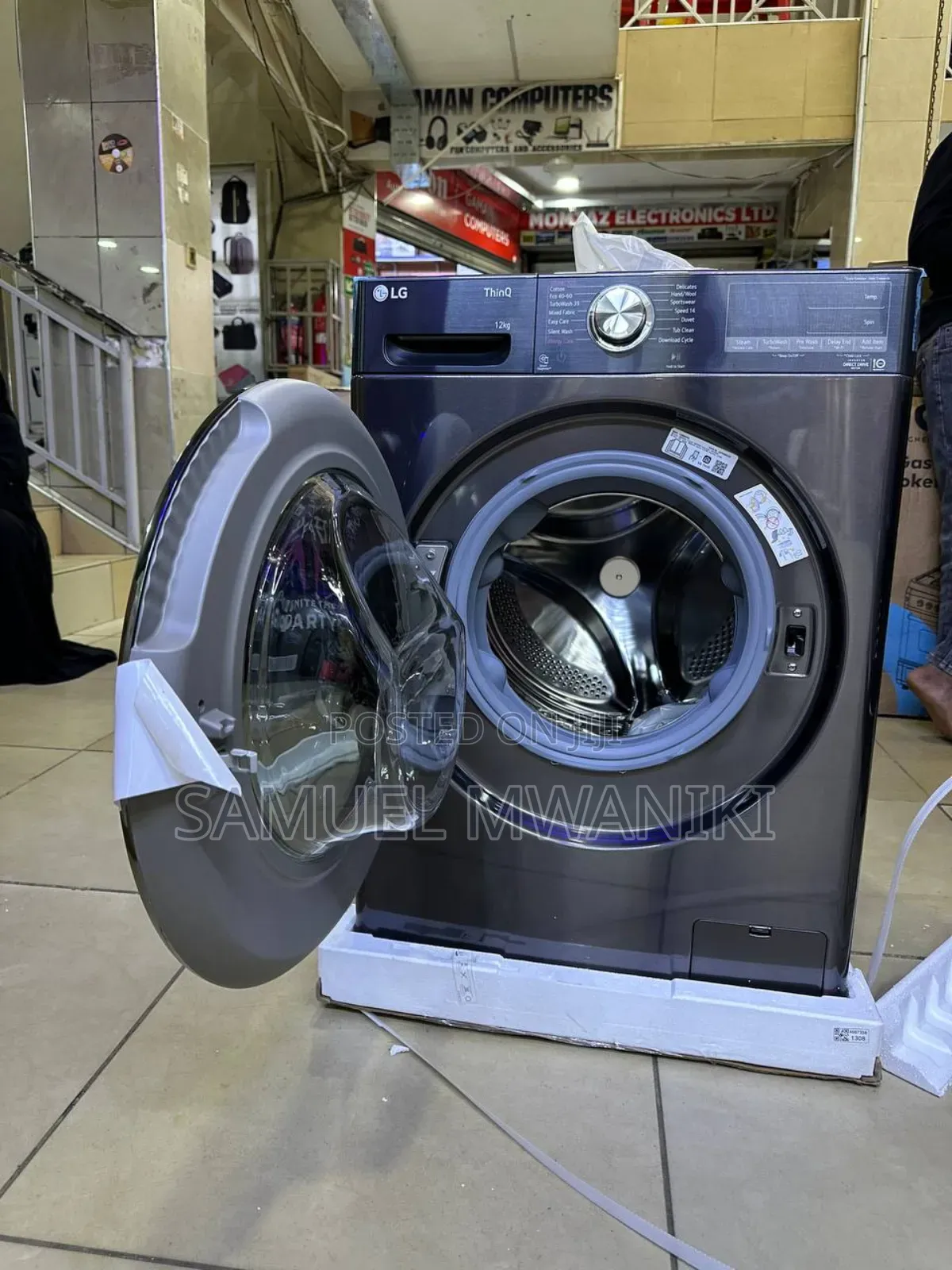 Lg 12kg Front Load Washer Ai Ddtm | Steamtm | Lg East Africa
